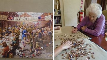 Tetbury care home Residents enjoy donated jigsaw puzzles